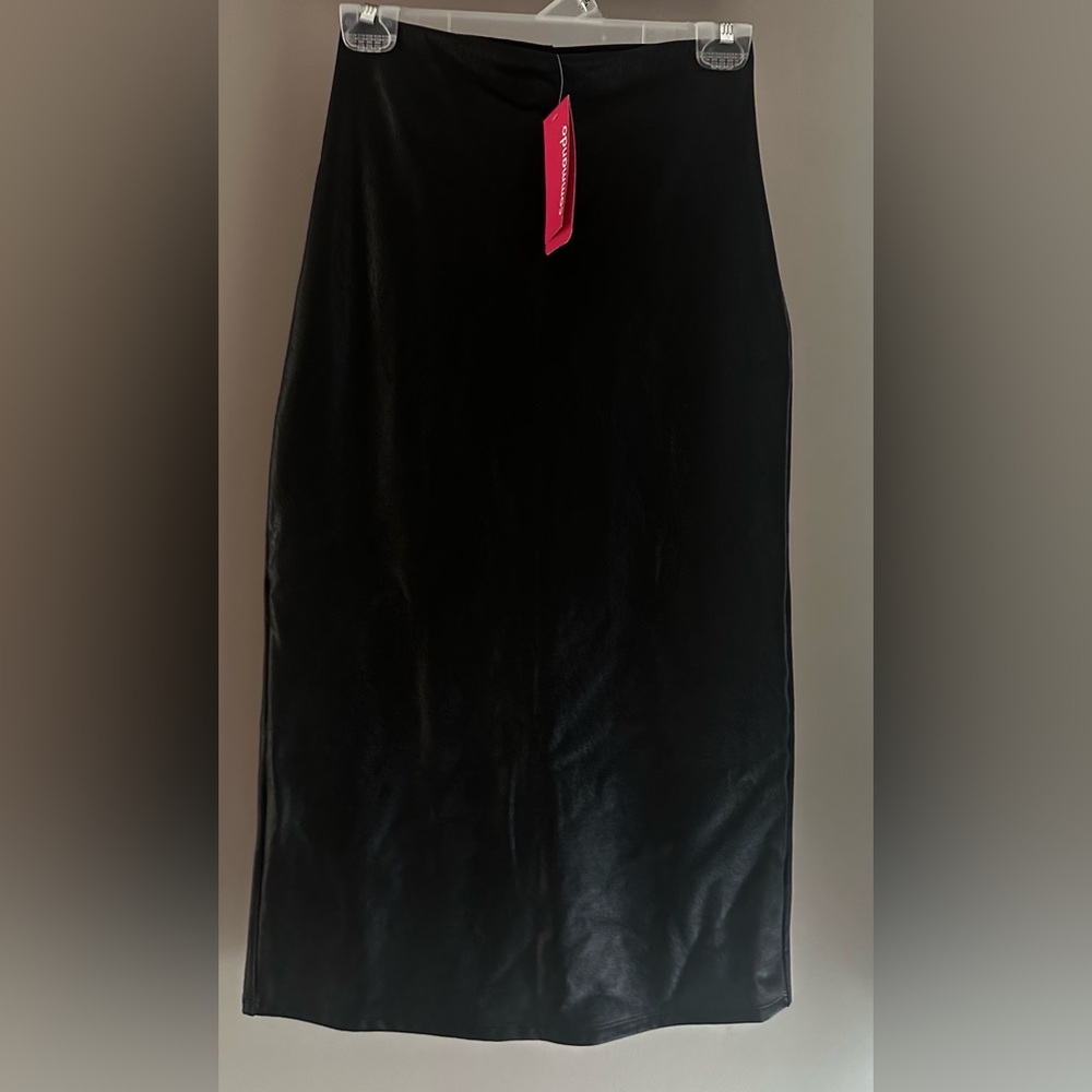 Commando Black Pencil Skirt